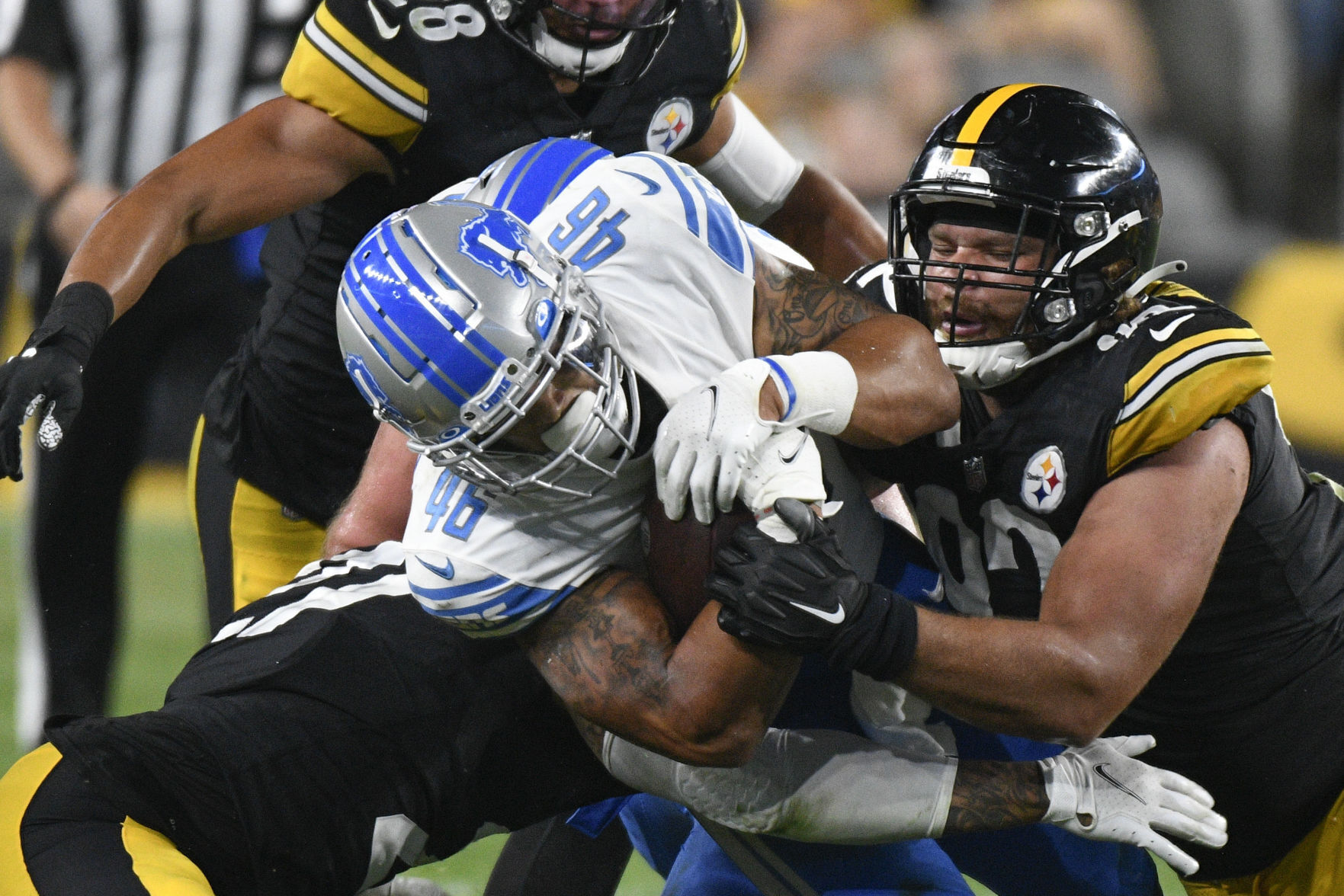 Lions Steelers Football